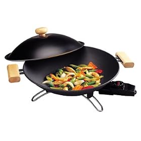 Maxim EW50A High Performance Wok, Black by Woks