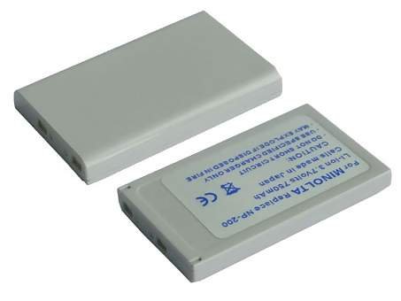 Elektronik und Foto: Akku (Li-Ion) f�r Digitalcameras von Minolta als Ersatz f�r NP-200