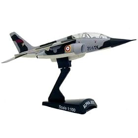 Die Cast Alpha Jet Trainer and Jet Fighter  Model Airplanes.