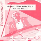 QRS Performance Series CD- - -Brahms: Piano Works, Vol 1