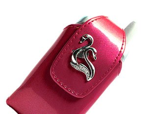 Festplatten: SUSHI Handytasche z. Umh�ngen Kristall Glossy red/pink