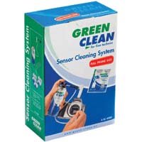 Green Clean Digital Camera Sensor Cleaning Pro Kit with Full Frame Swabs