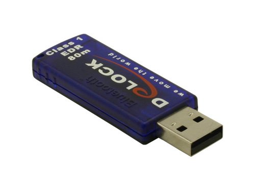 Audio und Video: USB Bluetooth V2,0 EDR Dongle, Klasse 2, bis 80m