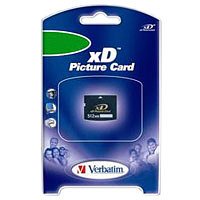 Verst&auml;rker und Receiver: Verbatim XD Picture Cards (XD) 256MB Speicherkarte 20x Speed