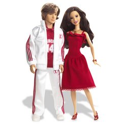 Mattel High School Musical Gabriella & Troy 2-Pack