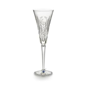 Waterford Crystal Twelve Days of Christmas Flute, 6th Edition, Six Geese-A-Laying by Waterford
