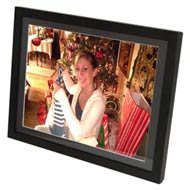 Portable USA Giant 15-Inch 256MB Digital Picture Frame with Two Real Wood Frames (PU15W)