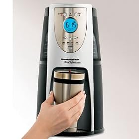 Hamilton Beach Platinum Deluxe Brew Station Digital Coffee Maker 12-c. by Hamilton Beach