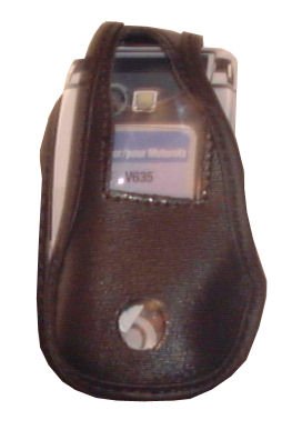 Heimkinosysteme: Hama Handytasche "Classic" f�r Motorola V635