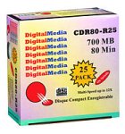 STI 25-Pack of 80-Minute CD-R Discs (CDR80R25)