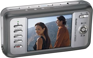 Kodak EasyShare V1003 10MP Digital Camera with 3x Optical Zoom (White Glaze)