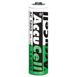 AccuCell AC1800 Mignon/AA die aufladbare Alkaline Batterie