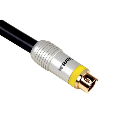Verst&auml;rker und Receiver: Verbindungskabel S-Video-Stecker - S-Video-Stecker, 10 m