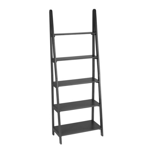 Madison Ladder Bookshelf - Antique Black