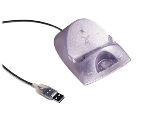 Heimkinosysteme: Handspring USB HotSync Cradle Docking-Station f�r Visor Solo / Standard / Deluxe / Platinum wei�