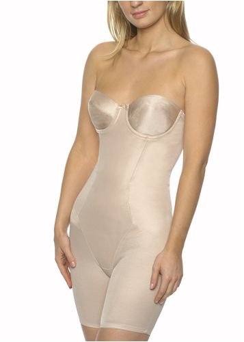 Miraclesuit Shapewear. Extra Firm Control long leg strapless hot body shot girlbriefer