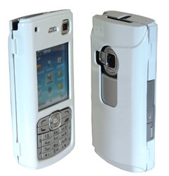 TV Ger&auml;te: TL24 Protector Crystal Case White f�r Nokia N70