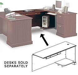 Bush Executive U-Shape Configuration Bridge - Saratoga - EX45640 - (Harvest Cherry)