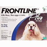 Frontline Plus Dog 23-44 Pounds, 6 Month