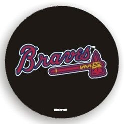 Atlanta Braves MLB Licensed Black Tire Cover