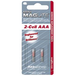 MP3 Player: MAGLITE 2-Cell AAA ERSATZLAMPEN MINI MAG-LITE, LM3A001, 2ER