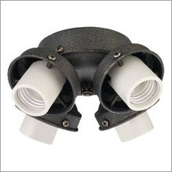 Sea Gull Lighting 1651-07 Indoor Ceiling Fan Light Kit Four Light in Weathered Iron