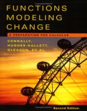 Functions Modeling Change: A Preparation for Calculus