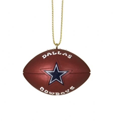 SC Sports Dallas Cowboys Resin Football Onaments - Set of 6