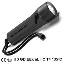 Projektoren: Peli StealthLite 2400 4AA, Wasserdicht, EX gesch�tzt ATEX Zone 2