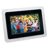 7-Inch Wide View Digital Picture Frame (Black Acrylic)