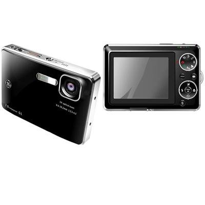 GE G1 7MP Digital Camera with 3x Optical Zoom (Black)