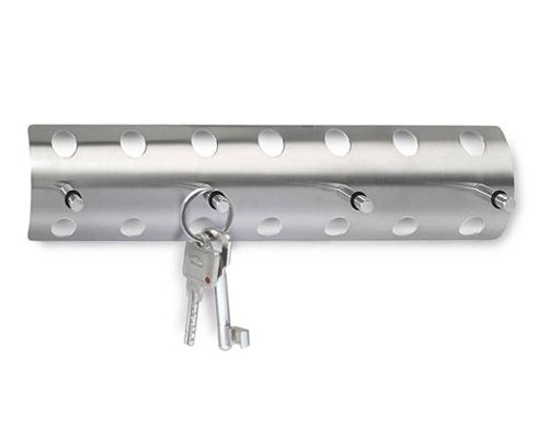 Key Board Rack with Pegs - Stainless Steel by Blomus