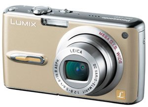 Panasonic Lumix Brown Digital Camera 7.2MP DMC-FX07
