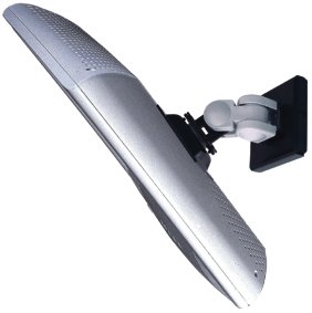 TFT Monitore: Wandhalterung NewStar TFT 10"-21" 2 Gelenke grau/schwarz ret