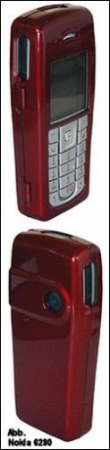Verst&auml;rker und Receiver: VCT Crystal Case RED f�r Nokia 6230, 6230i