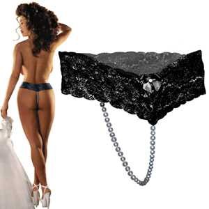 Black Pearl hot thong girl