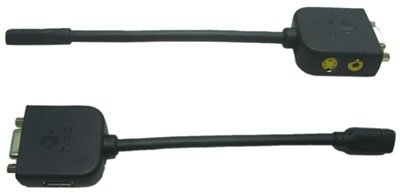 DVD Player: Original VGA Kabel HTC Advantage 4-in1 Cable (Video/S-Video/VGA/USB Out) f�r T-Mobile Ameo, HTC Athena, HTC Advantage X7500, Dopod U1000