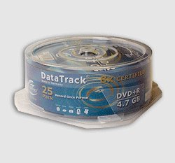 Digitalkameras: DVD+R 4,7GB DataTrack 25er Cakebox 8x