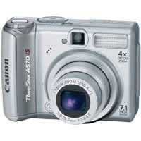 Canon PowerShot A570IS 7.1MP Digital Camera with 4x Optical Image Stabilized Zoom 
