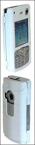 Verstaerker Und Receiver: VCT Crystal Case WHITE f�r Nokia N70