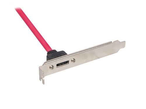Festplatten: S-ATA Adapter Slotblech