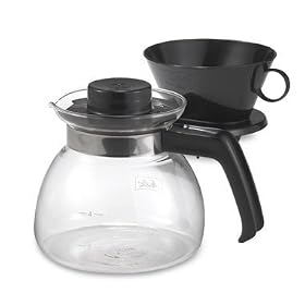 Melitta Black Manual Coffeemaker 2-6 Cup by Melitta