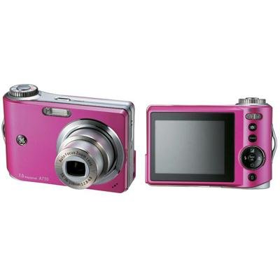 GE A730 7MP Digital Camera with 3x Optical Zoom (Pink)