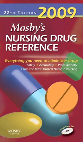 Mosby's 2009 Nursing Drug Reference (Mosby's Nursing Drug Reference) (Paperback)