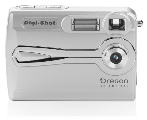 Oregon Scientific DS6200 2MP ThinCam Digital Camera with Cradle (Silver)