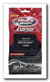Black Magic BM35030 Dashboard Protectant Wipes 