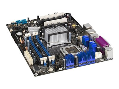 Navigationssysteme: Intel BAD AXE Sockel 775 Mainboard I975X ATX I975X FSB1066 4xDDR2 667 Dual-channel SATA-RAID SND USB 2.0 3P/2PCI Expr. GBL
