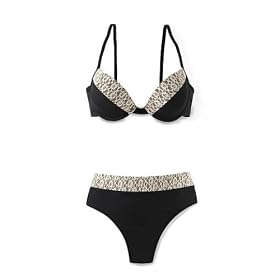 Lace-accent bikini Lace-accent bikini