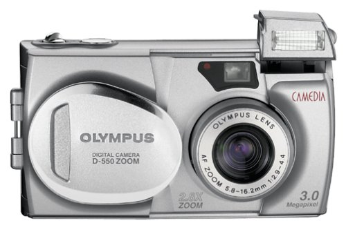 Olympus Camedia D-550 3MP Digital Camera w/ 2.8x Optical Zoom 