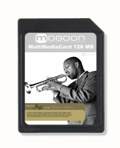 MP3 Player: Mogoon "Jazz" Lounge - "Trumpet Infusion" MultiMediaCard 128 MB